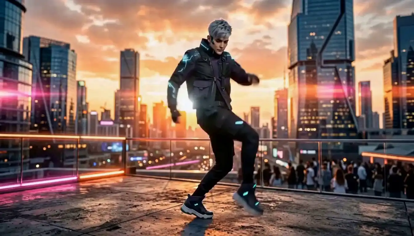 Cyberpunk Dance Performance Recast result preview